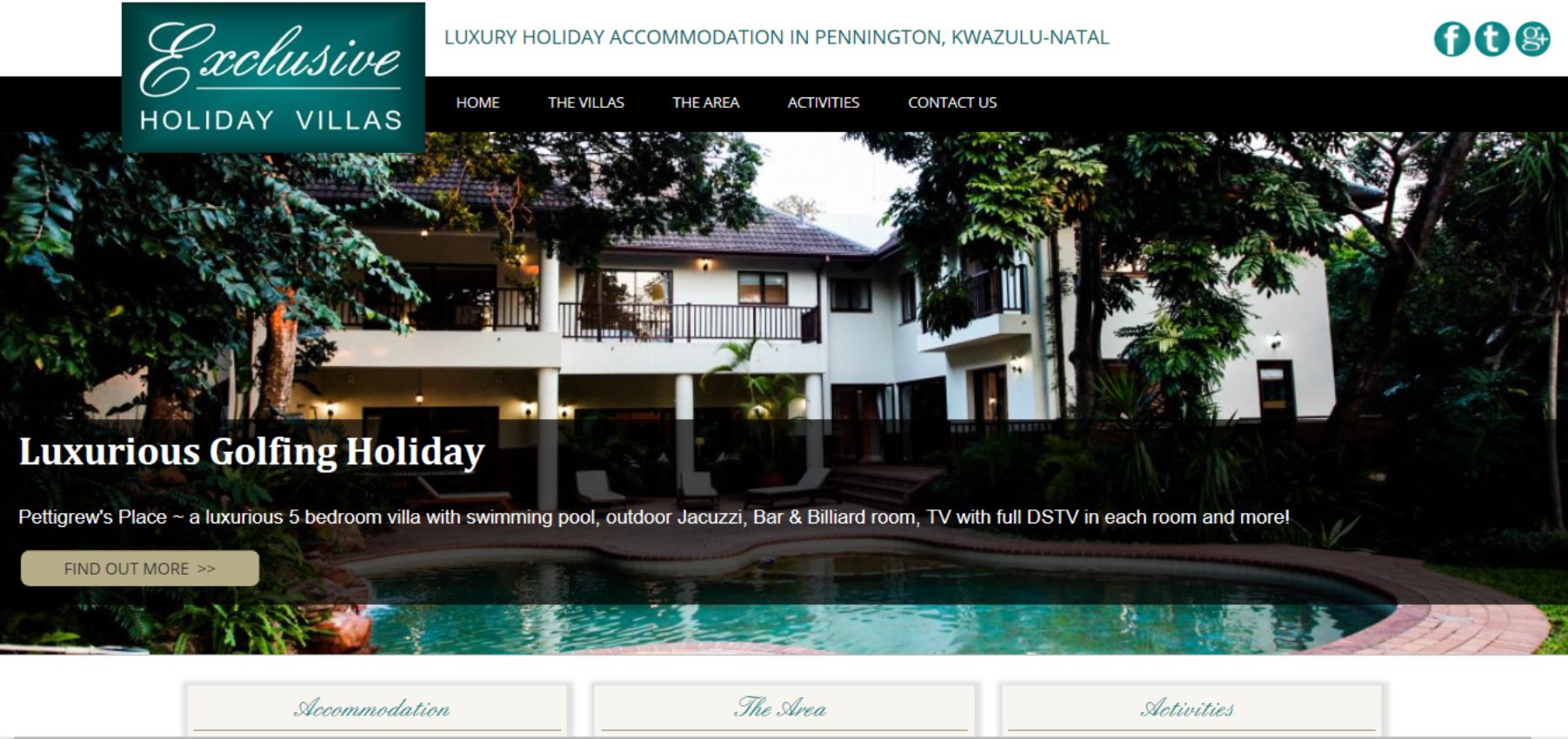 Exclusive Holiday Villas - www.exclusiveholidayvillas.co.za